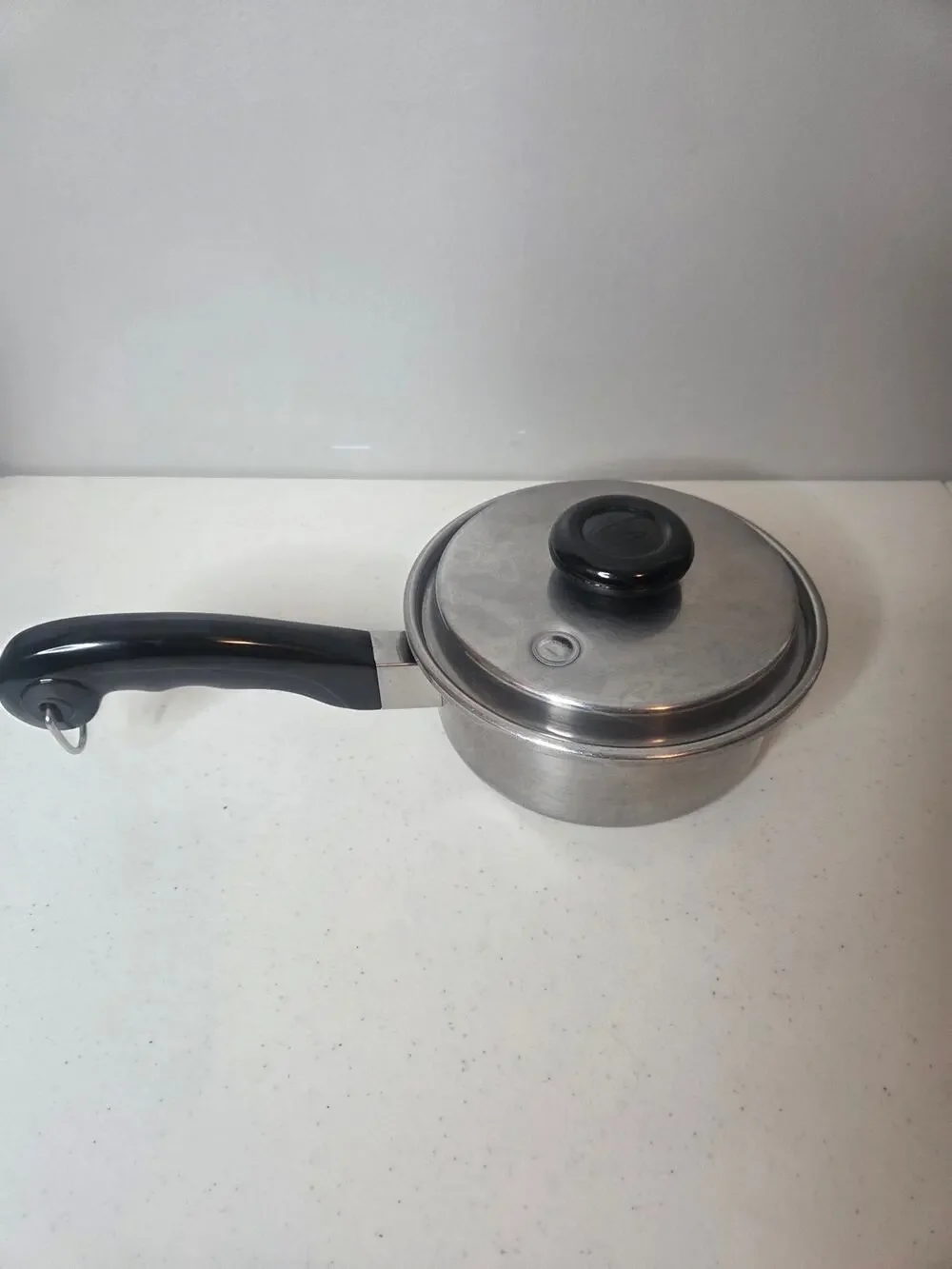 Saladmaster Saucepan 2 Qt Multi-Ply Stainless Waterless Saute Pot Frying Pan Lid